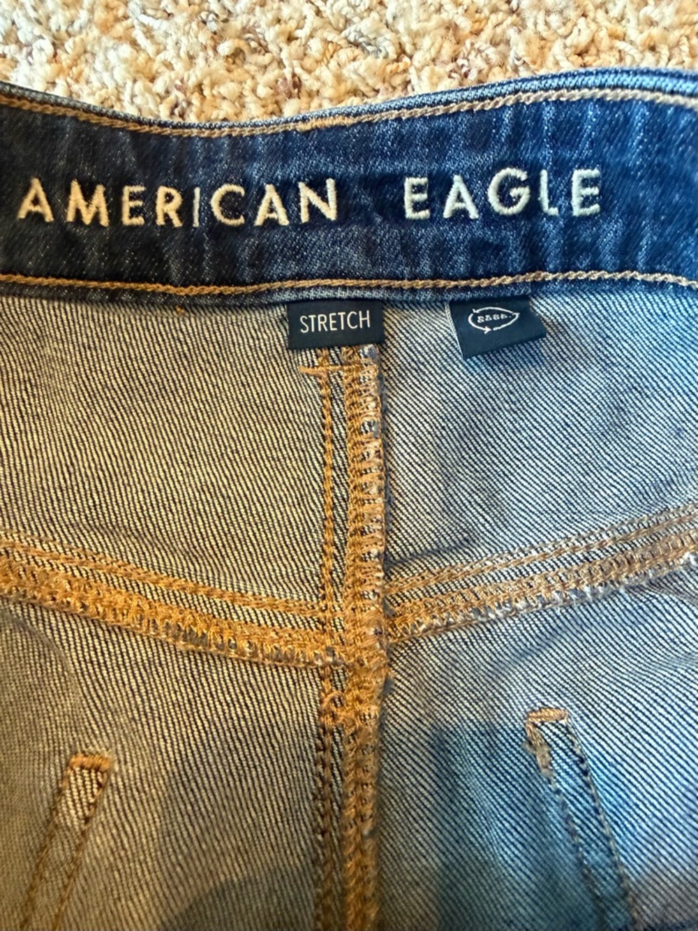 American Eagle Women’s Jeans Super High-Rise Baggy Wide Leg Size 10 - Picture 10 of 14